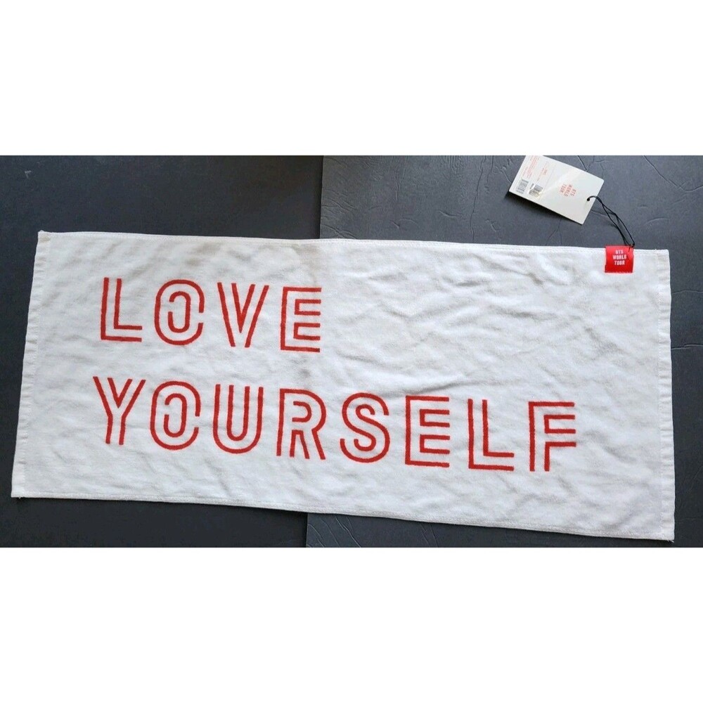 BTS World Tour Love Yourself Merchandise Towel
